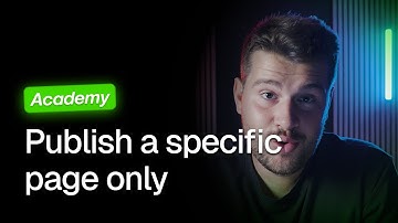 How to Publish only a Specific Page with Dropmagic (Tutorial)