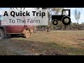 A quick trip to the farm