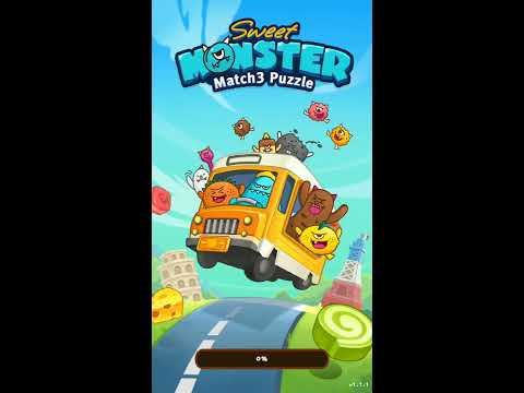 [Android] Sweet Monster™ Friends Match 3 Puzzle | Swap Candy - Lunosoft