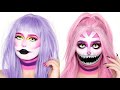 Glam Cheshire Cat + Painted Cheshire Cat | Halloween Makeup Tutorial