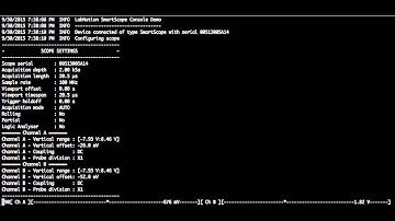 SmartScope console demo
