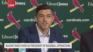 Chaim Bloom takes over as president of baseball operations for Cardinals