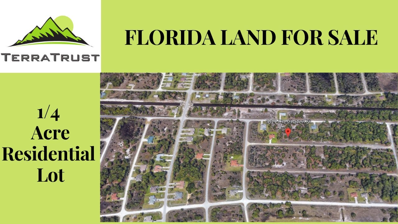 LEHIGH ACRES LAND FOR SALE 1029 Cresthaven St., Lehigh Acres, FL
