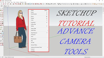 SketchUp Tutorial | Tool Menu Bar | Advance Camera Tool | Tagalog