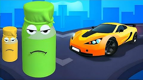 Race Master 3D Vs Juice Run - All level Mobile Gameplay Walkthrough Android,iOS