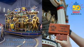 NEW DETAILS for Six Flags Great America's 50th Anniversary Celebration!
