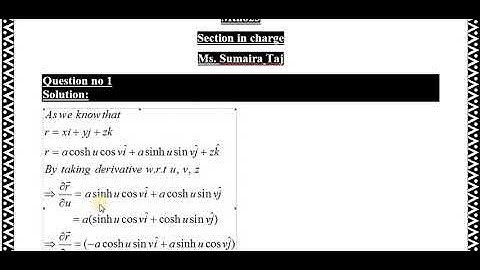 mth623 assignment 1 solution fall 2023||Sumera Taj|| assignment 1 solution 2023||mth623