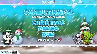 Sambut Natal Dengan Main Game Christmas Panda Run di Games+! screenshot 2