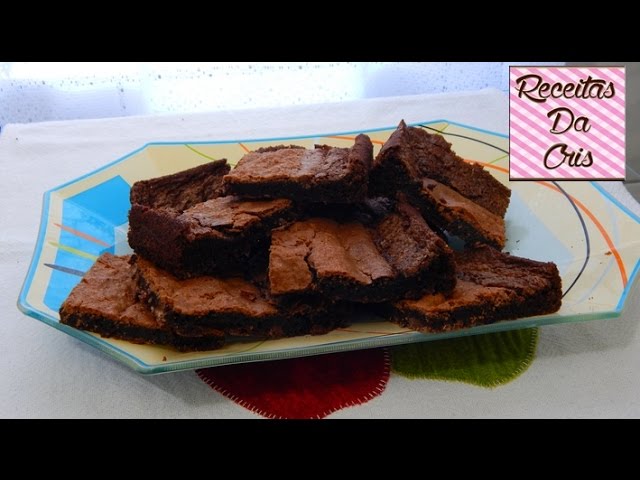 BROWNIE RECEITAS DA CRIS