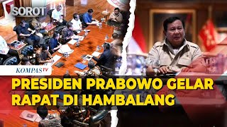 Presiden Prabowo Gelar Rapat Di Hambalang Ada Bahlil Hingga Ketua Ppatk