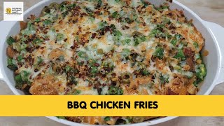 BBQ CHICKEN FRIES | FAST AND EASY RECIPE