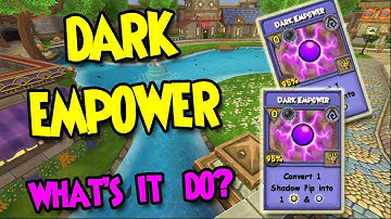 Wizard101: 😈DARK EMPOWER Spell😈
