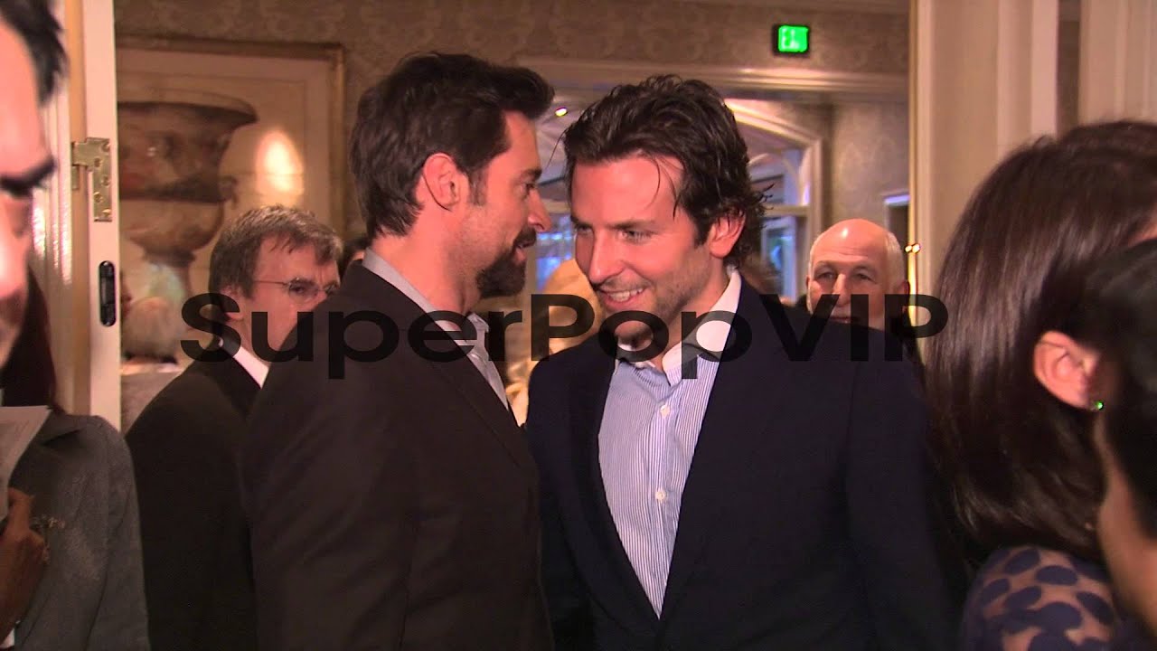 Hugh Jackman, Bradley Cooper at BAFTA Los Angeles Awards ...