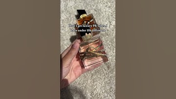 I’ve built my personal branding and community up as a UGC creator! So I not only get amazing PR sent