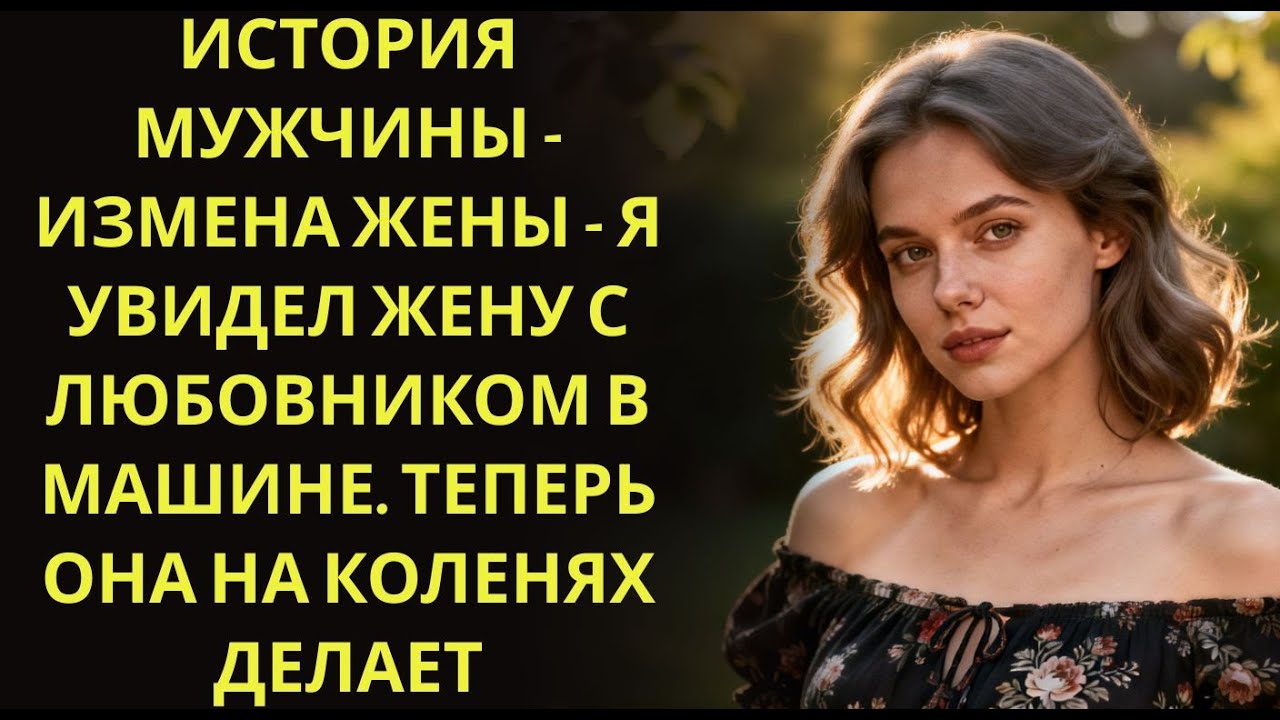 История мужчины   Измена Жены   Я увидел жену с любовником в машине  Теперь она на коленях делае