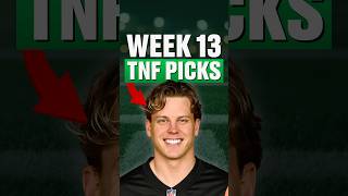 NFL Week 13 Bengals vs Ravens TNF Picks 🐅💰