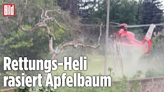 Beinah-Katastrophe bei Hubschrauber-Landung | Dresden screenshot 3