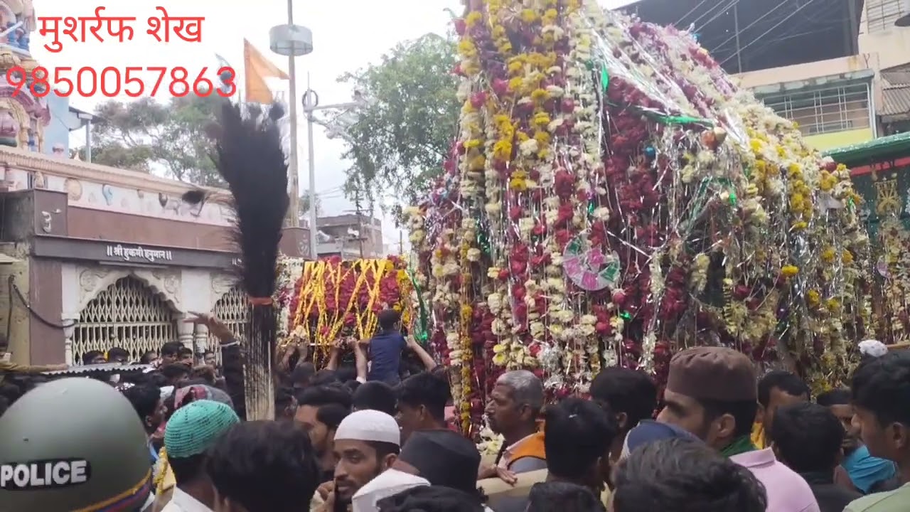 Ahmednagar  Muharram 10 vi video by Musharraf Shaikh 9850057863