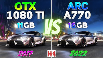 ARC A770 vs GTX 1080 Ti - Which GPU is better? Test in 8 Games