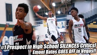 Emoni Bates Ends AAU Season w/ a CHAMPIONSHIP!! #1 Prospect in High School GOES OFF in Vegas