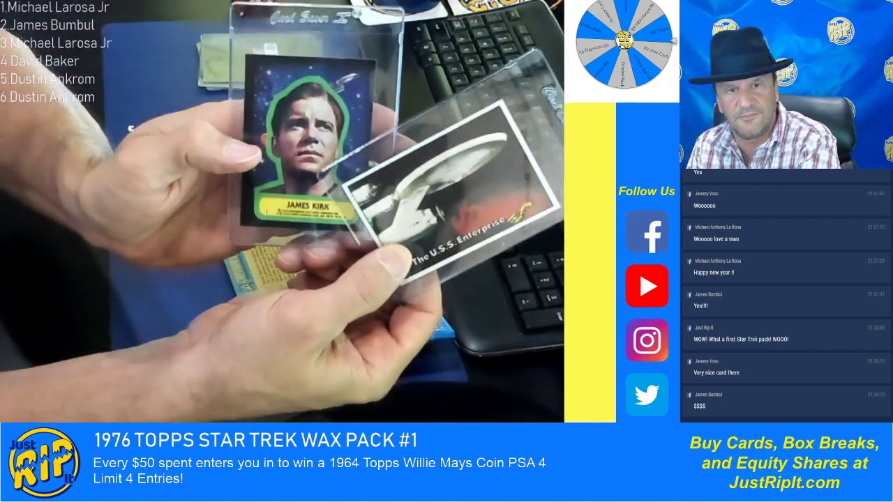 1976 Star Trek Wax Pack Pulls Best Cards in the Entire Set! YouTube