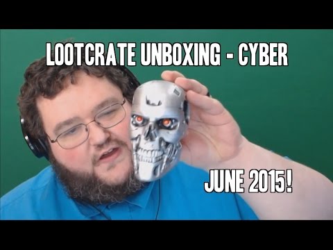 francisco el hombre Loot Crate - CYBER! June 2015 unboxing