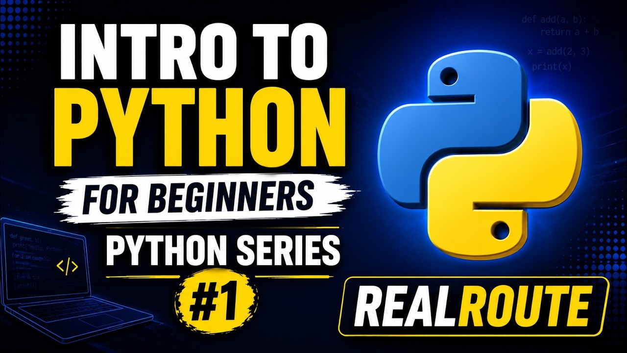 Introduction to Python | Python Series #1 | Beginner Friendly Tutorial ...