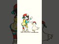 subaru and the duck