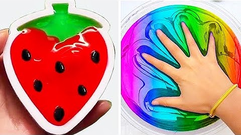 Satisfying Slime ASMR | Relaxing Slime Videos # 2160 #tiktok #asmr #satisfying #asmrsounds #slime