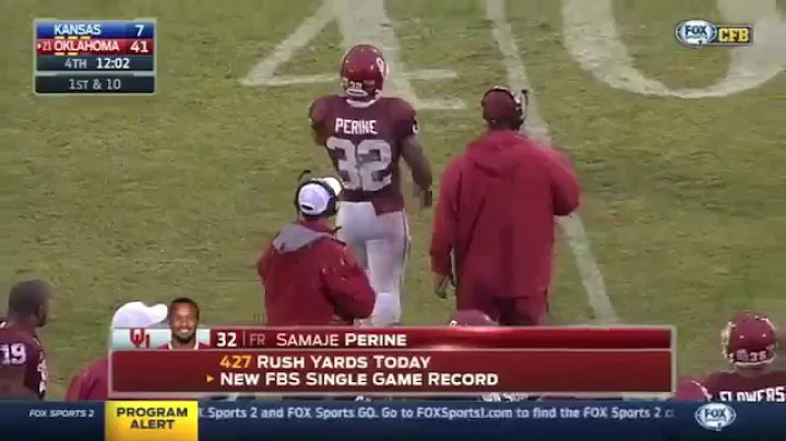 Samaje Perine's Record Setting Day