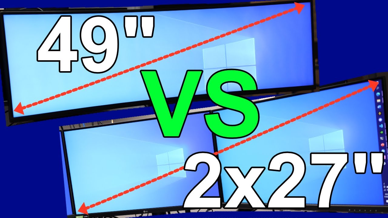 Which is Better: Ultrawide Monitor vs Dual Monitors?