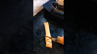 Tri angle samosa bite #shama #cooking #short