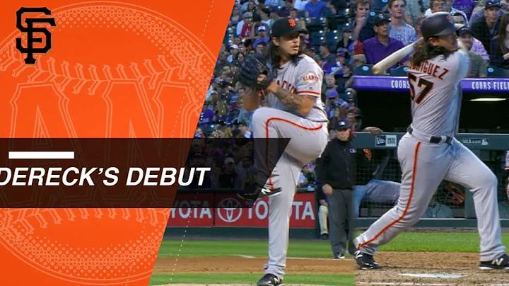 Dereck Rodriguez, Pudge's son, impresses in his ML...