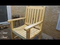 Making a Wooden Chair without Screws and Nails / Woodworking / Çivisiz vidasız ahşap koltuk yapımı