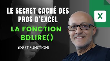 Fonction RECHERCHEX Vs BDLIRE | Laquelle est Meilleure ?