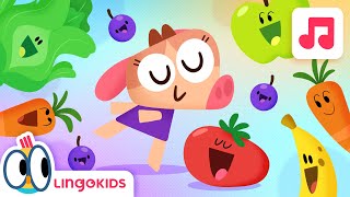 FRUITS and VEGETABLES Song for Kids 🍌🍅🥬 Song for Kids | Lingokids screenshot 4