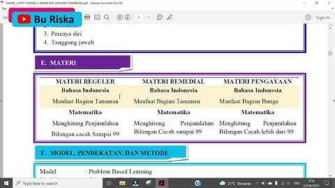RPP DARING MODEL PROBLEM BASED LEARNING PBL PPG DALJAB 2021