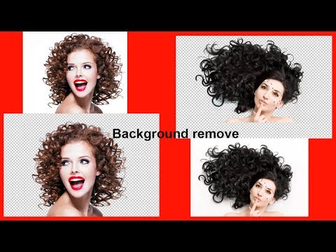 photoshop tutorial : how to cut out curly hair in adobe photoshop cc