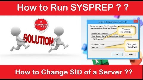 How to run SYSPREP in Windows 2012