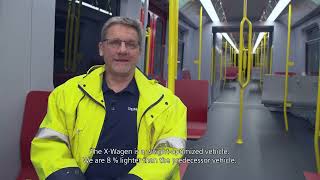 Inside Vienna’s new metro trains (U-Bahn)