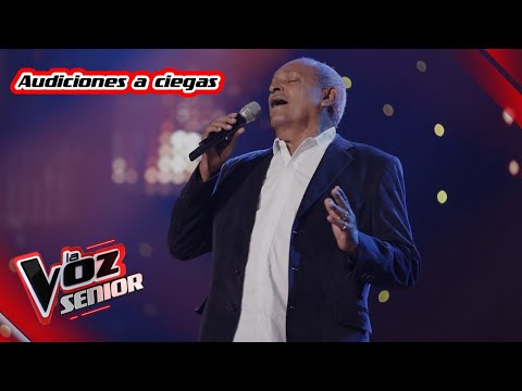 Gabriel canta 'Los aretes de la luna' – Audiciones a ciegas | La Voz Senior