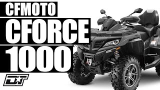 First Ride on The 2020 CFMOTO CForce 1000 2-Passenger ATV 