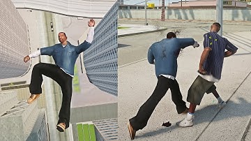GTA 5 Animations to GTA SA Mod (Franklin Animations)