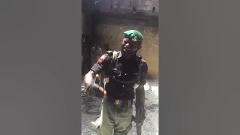 Nigerian Police Officer In Agony.