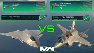 F-35B Lighting II VS F/A-XX | Strike Fighter Comparison | Modern Warships