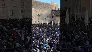 Oración Multitudinaria en Jerusalén #kotel