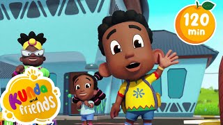 Classic Children's Songs Playlist | ABC Song, Shapes & MORE | Kids Cartoons | Kunda & Friends