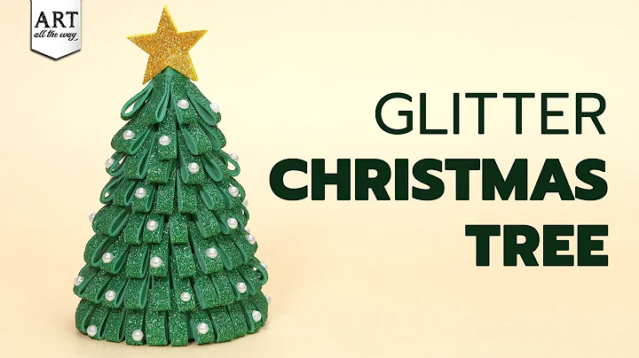 DIY Christmas Tree Tutorial 🎄 Easy Handmade Holiday Craft Step-by-Step