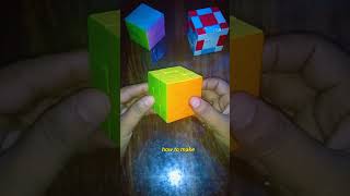 magic trick ✨ tips and tricks how to solve 3by3 Rubik's cube 🤫👍