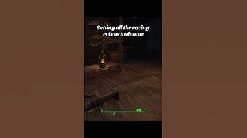 What happens when you blow up all the robots on the race track? #fallout